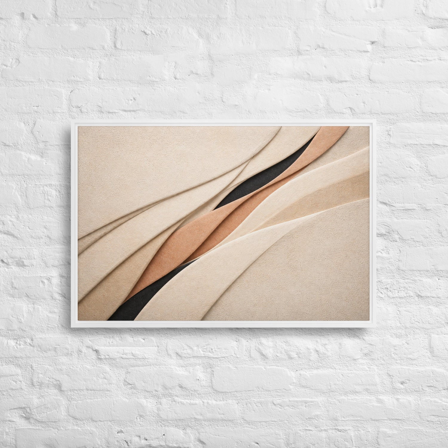 Plaster Atmosphere — Soft Relief Wall Art